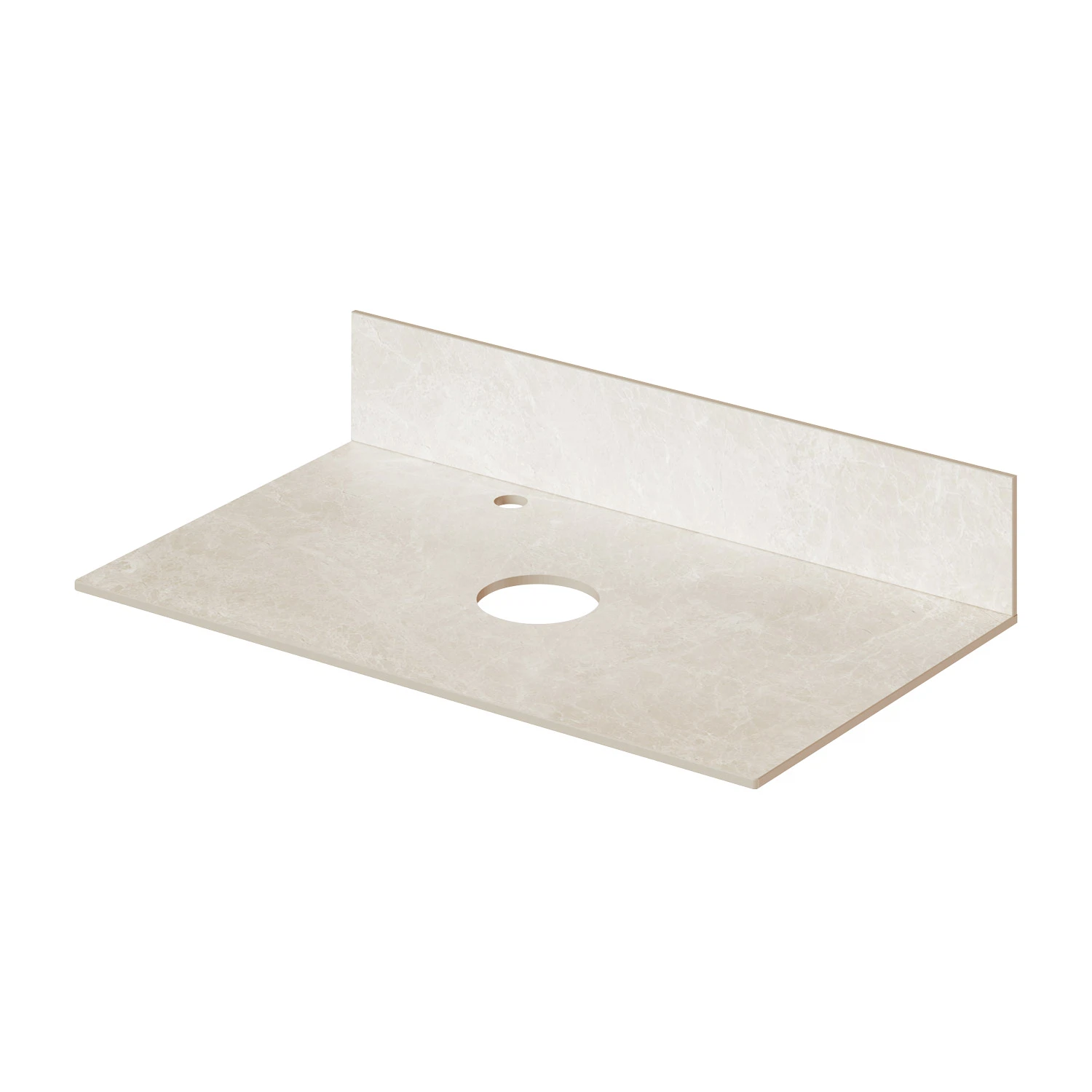 Столешница под раковину Итана Mari 4657810330511 80 см (бежевый мрамор)