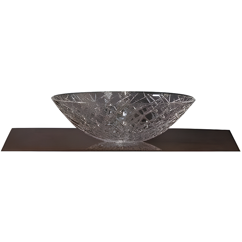 Столешница под раковину ArmadiArt NeoArt 853-100-DB 100 см (тёмно коричневый)