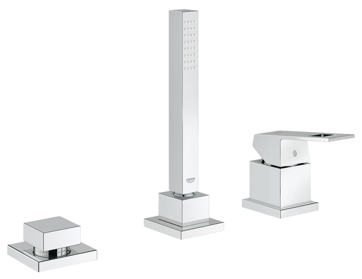 Смеситель на борт ванны Grohe Eurocube 19966000 (хром)