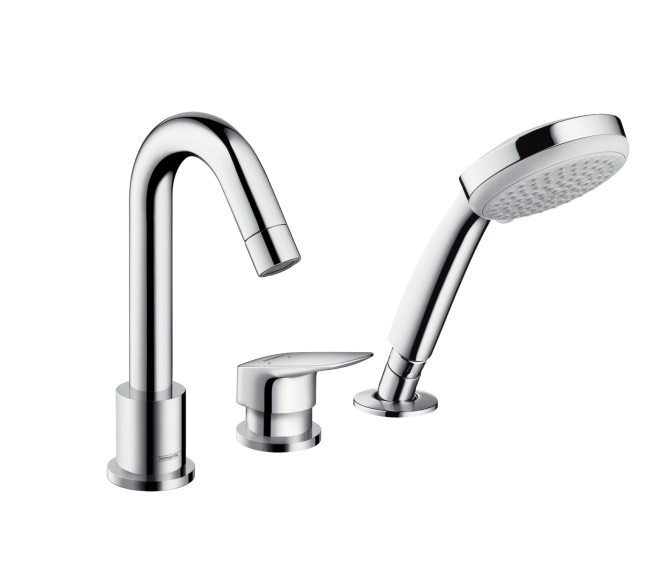Смеситель на борт ванны Hansgrohe Logis 71313000 (хром)