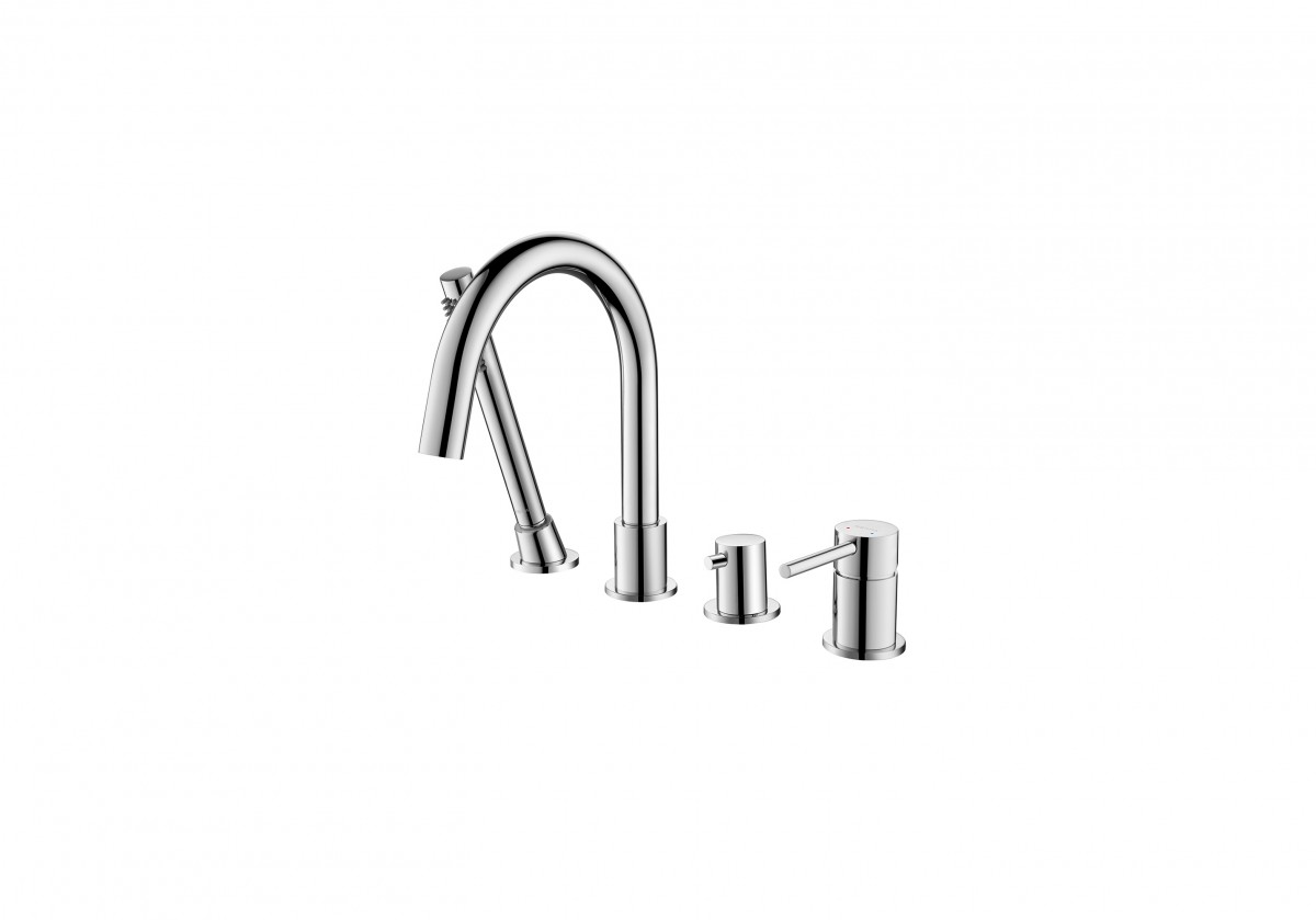 Смеситель на борт ванны Aquatek Европа AQ1348CR (хром)