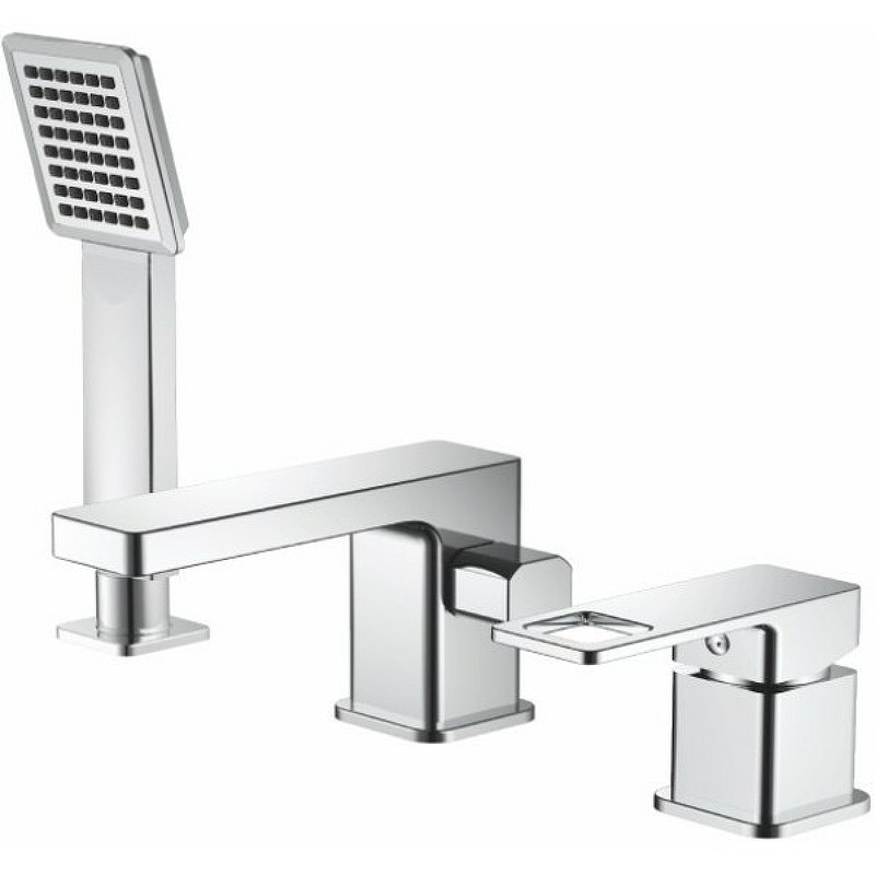 Смеситель на борт ванны Haiba HB80615 (хром)