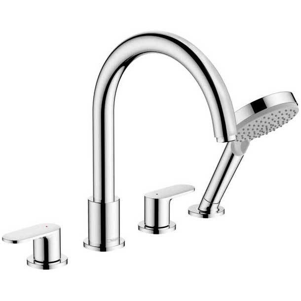 Смеситель на борт ванны Hansgrohe Vernis Blend Monotrou 71456000 (хром)