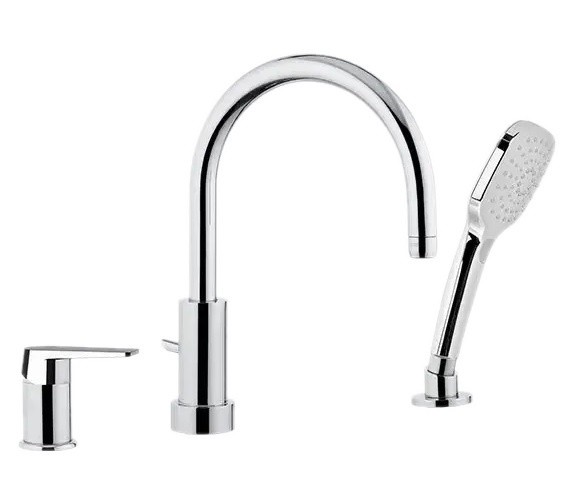 Смеситель на борт ванны Remer Dream D078CP (хром)