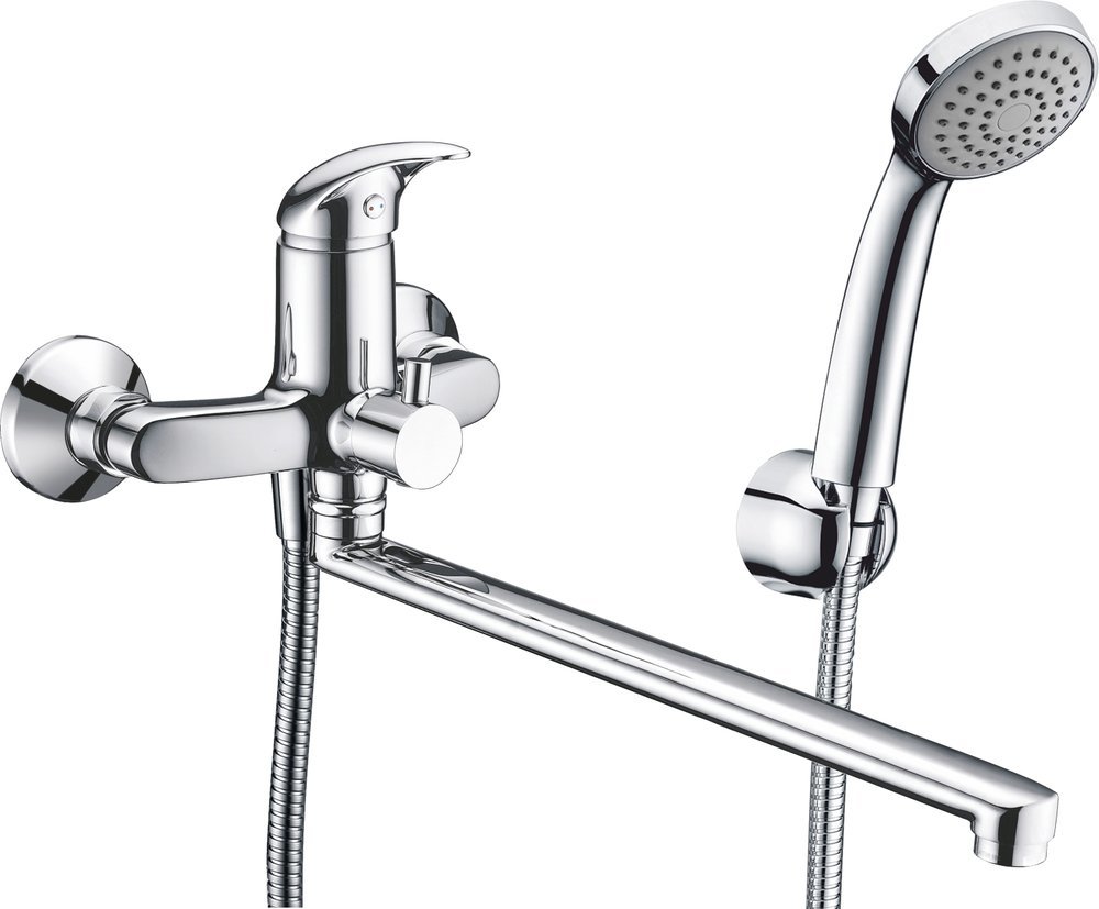 Смеситель для ванны WasserKRAFT Isen 2602L (хром)