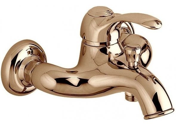 Смеситель для ванны с душем Paffoni Flavia FA022BR, бронза