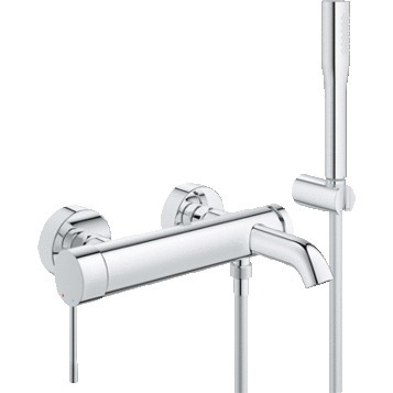 Смеситель для ванны с душевым гарнитуром Grohe Essence 33628001