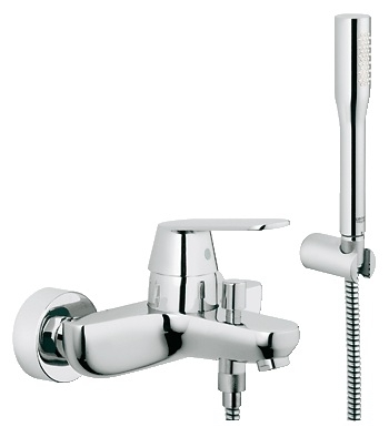 Смеситель для ванны с душевым гарнитуром Euphoria Cosmopolitan Grohe Eurosmart Cosmopolitan 32832000
