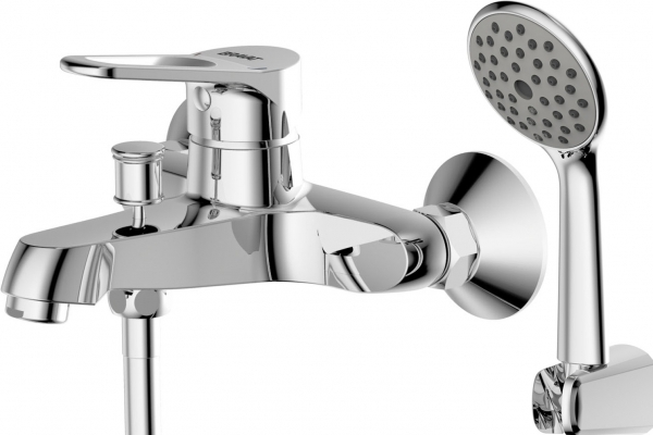 Смеситель для ванны Bravat Eco F6111147C-B (хром)