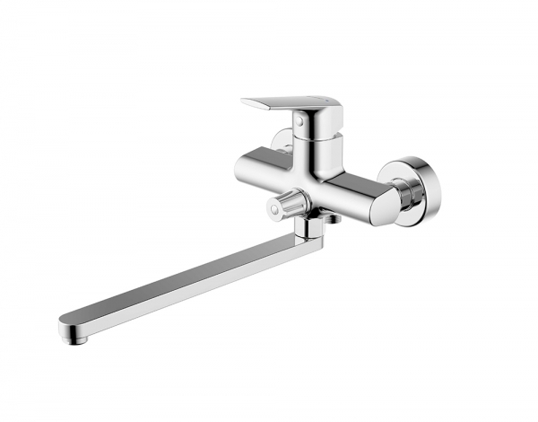 Смеситель для ванны Bravat Real F6121179CP-01L (хром)