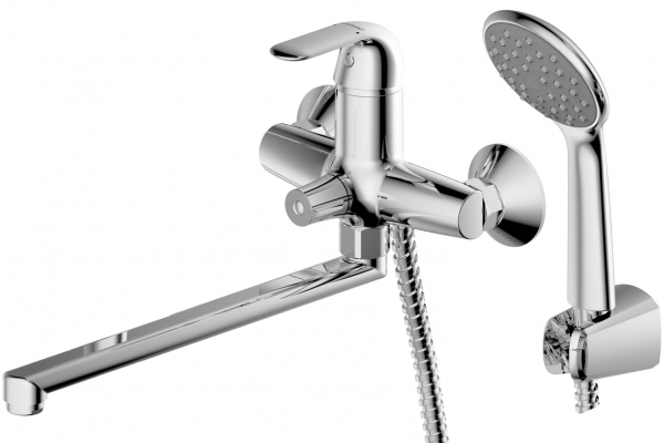 Смеситель для ванны Bravat Fit F6135188CP-LB-RUS (хром)