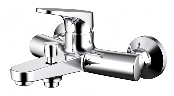 Смеситель для ванны  Bravat Eler F6191238CP-01-RUS (хром)