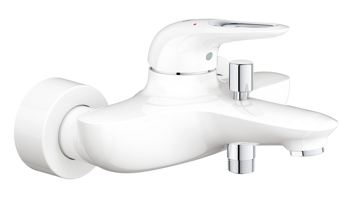 Смеситель для ванны GROHE Eurostyle new, белая луна 33591LS3