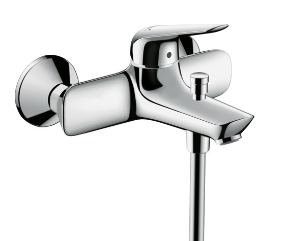 Cмеситель для ванны Hansgrohe 71040000 Novus , внешний монтаж, хром