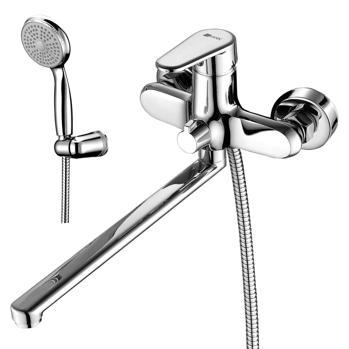 Смеситель для ванны Lemark Nero LM0251C (хром)
