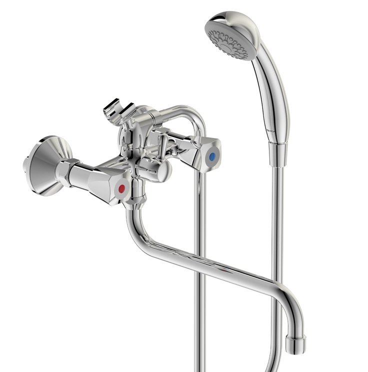 Cмеситель для ванны Vidima Praktic BA230AA (хром)