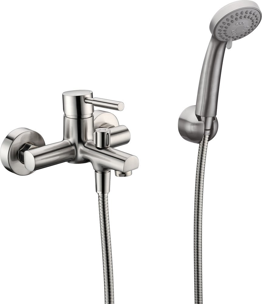Смеситель для ванны WasserKRAFT Wern 4201 (хром матовый)