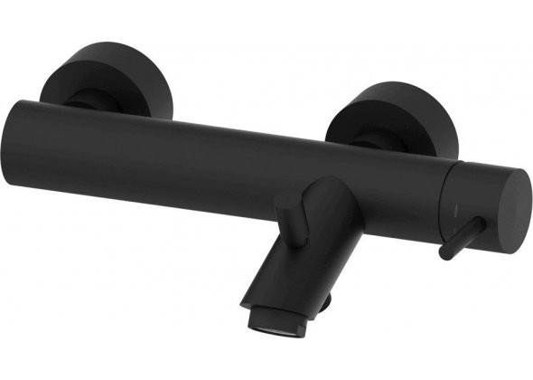 Смеситель для ванны с душем Paffoni Light LIG022NO черный матовый