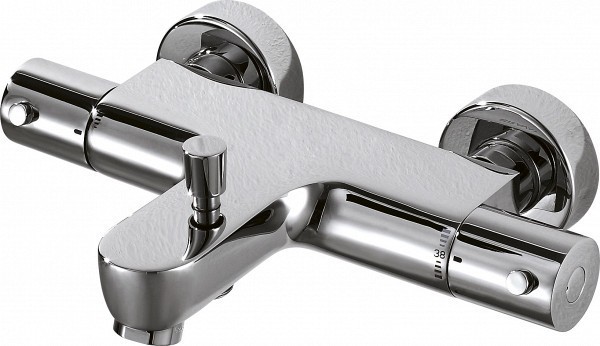 Смеситель для ванны Bravat Stream F63984C-01B с термостатом (хром)