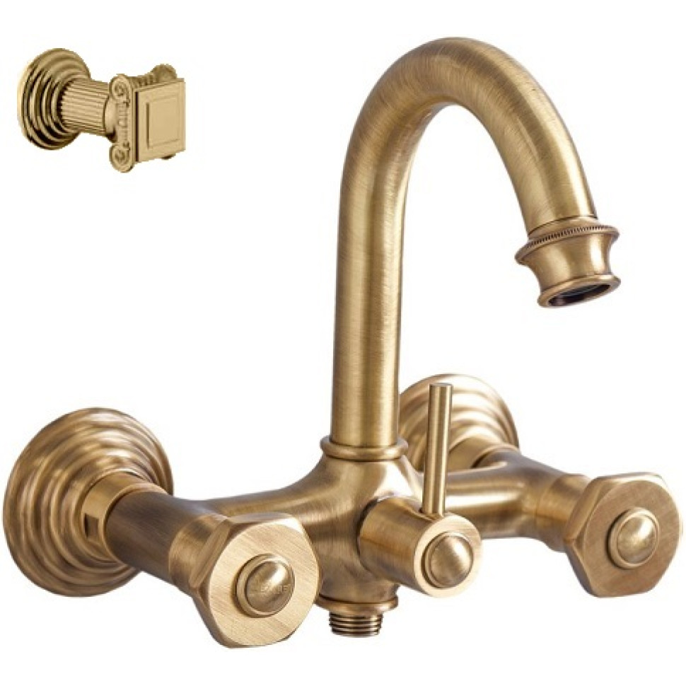 Смеситель для ванны Cezares APHRODITE-V-02-O (бронза)