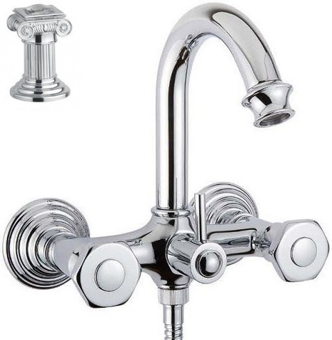 Смеситель для ванны Cezares APHRODITE-V-01-Sw (хром)