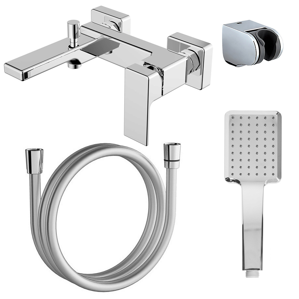 Смеситель для ванны Azario Blake AZ-VBT238205C (хром)