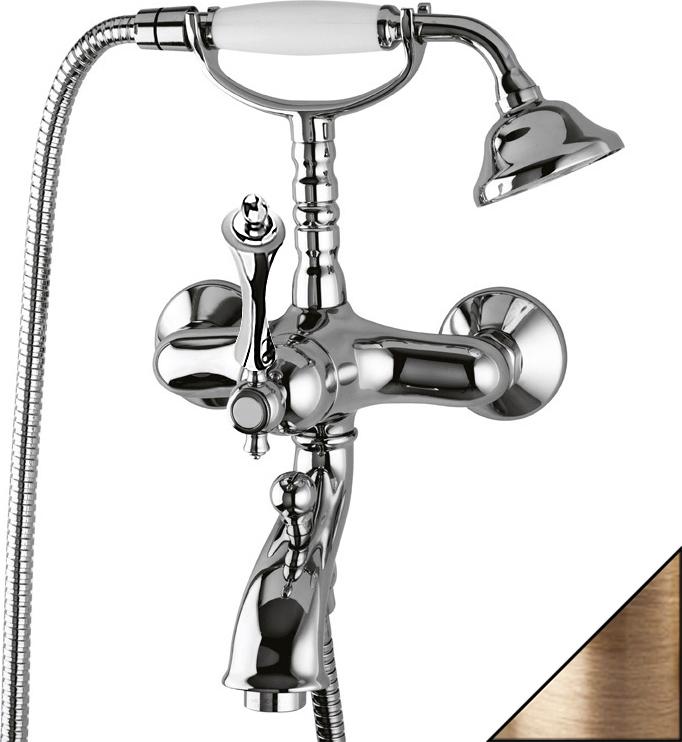 Смеситель для ванны с душем Cezares MARGOT-VDM-02-M (бронза)