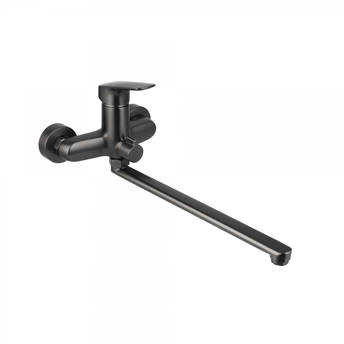 Смеситель для ванны Aquatek Вега AQ1042BGM (оружейная сталь)