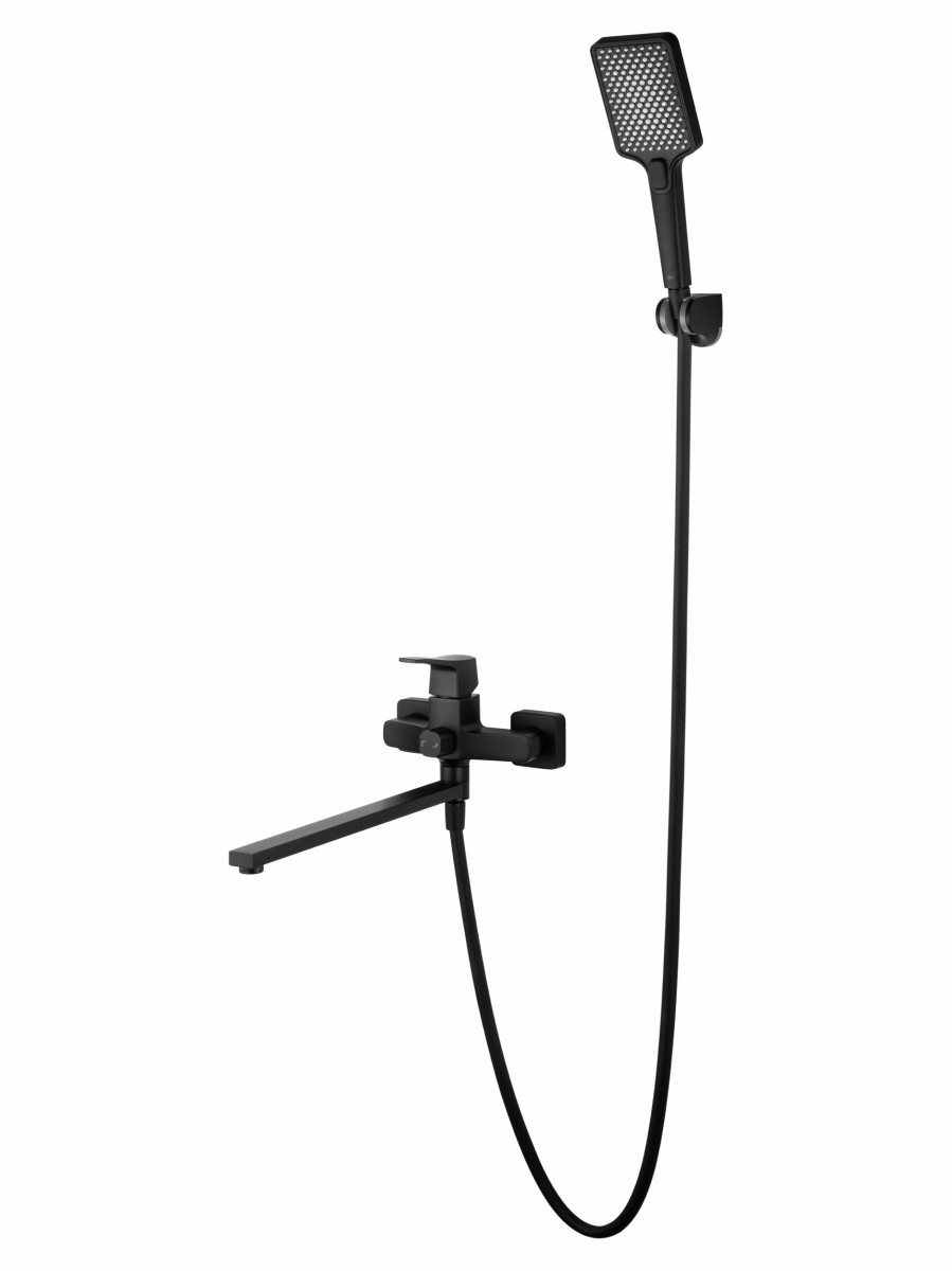 Смеситель для ванны Wonzon & Woghand FLEX WW-639906-MB (чёрный матовый)