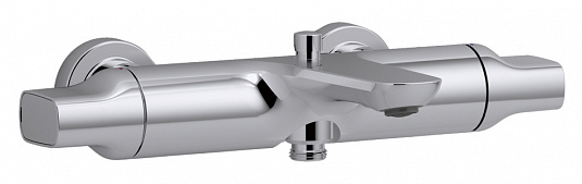 Смеситель для ванны Jacob Delafon Aleo E72286-CP (хром) с термостатом