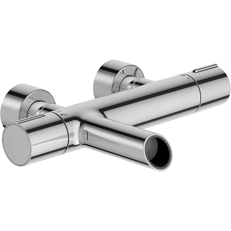 Смеситель для ванны Jacob Delafon Toobi E8992-CP (хром) с термостатом