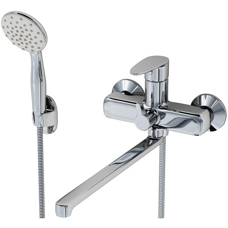 Смеситель для ванны с душем Aringa Rain AR02001CH (хром)