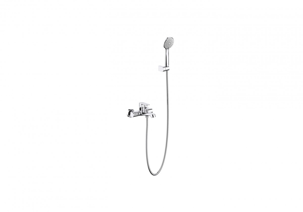 Смеситель для ванны с душем Aquatek Оберон AQ1249CR (хром)