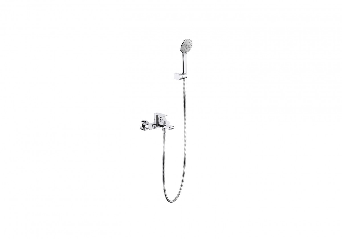 Смеситель для ванны с душем Aquatek Лира AQ1449CR (хром)
