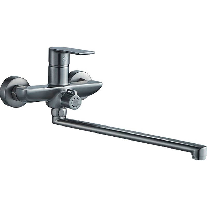 Смеситель для ванны с душем Haiba HB22505-3 (оружейная сталь)