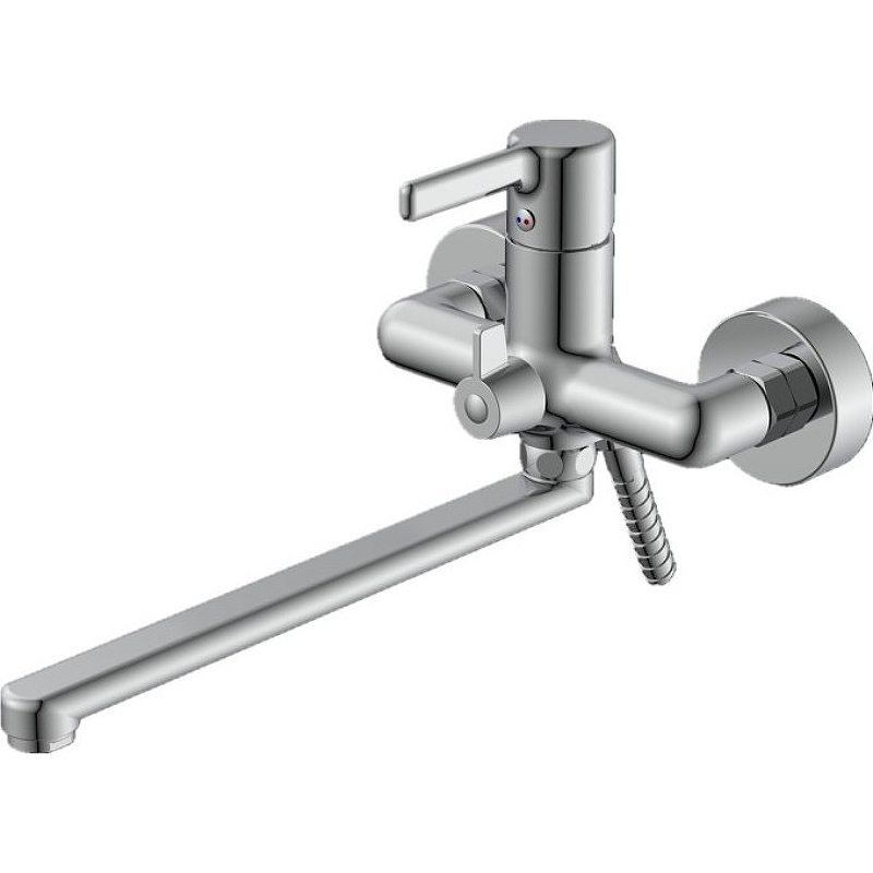 Смеситель для ванны с душем Haiba HB22814 (хром)