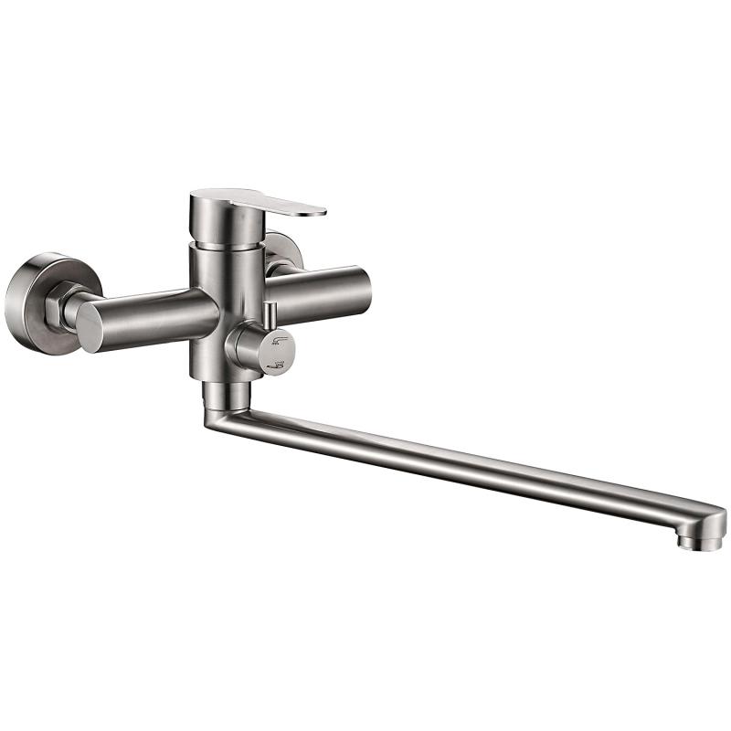 Смеситель для ванны с душем Haiba HB22801 (нержавеющая сталь)