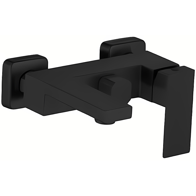 Смеситель для ванны с душем Haiba HB60803-7 (чёрный матовый)