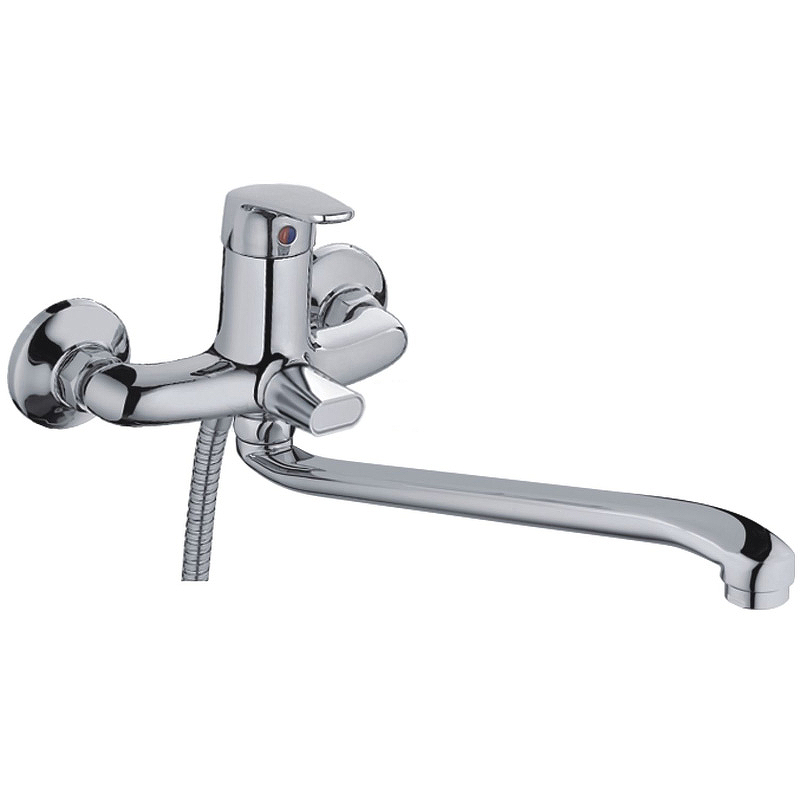 Смеситель для ванны с душем Haiba HB2216 (хром)