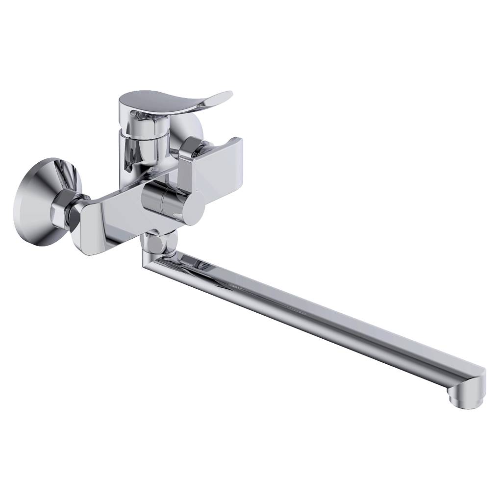 Смеситель для ванны с душем Haiba HB22553 (хром)