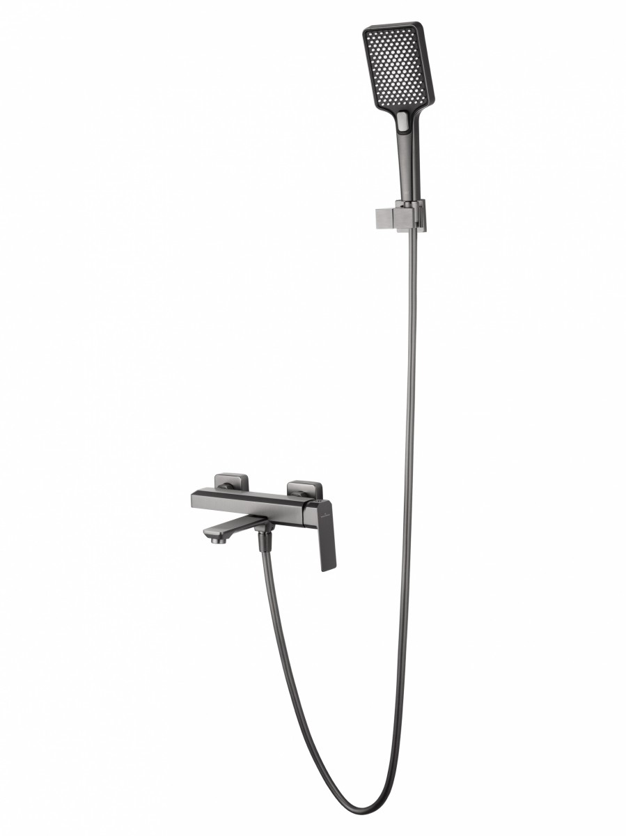 Смеситель для ванны с душем Wonzon & Woghand DIAMOND WW-88639011-BGM (брашированный никель)