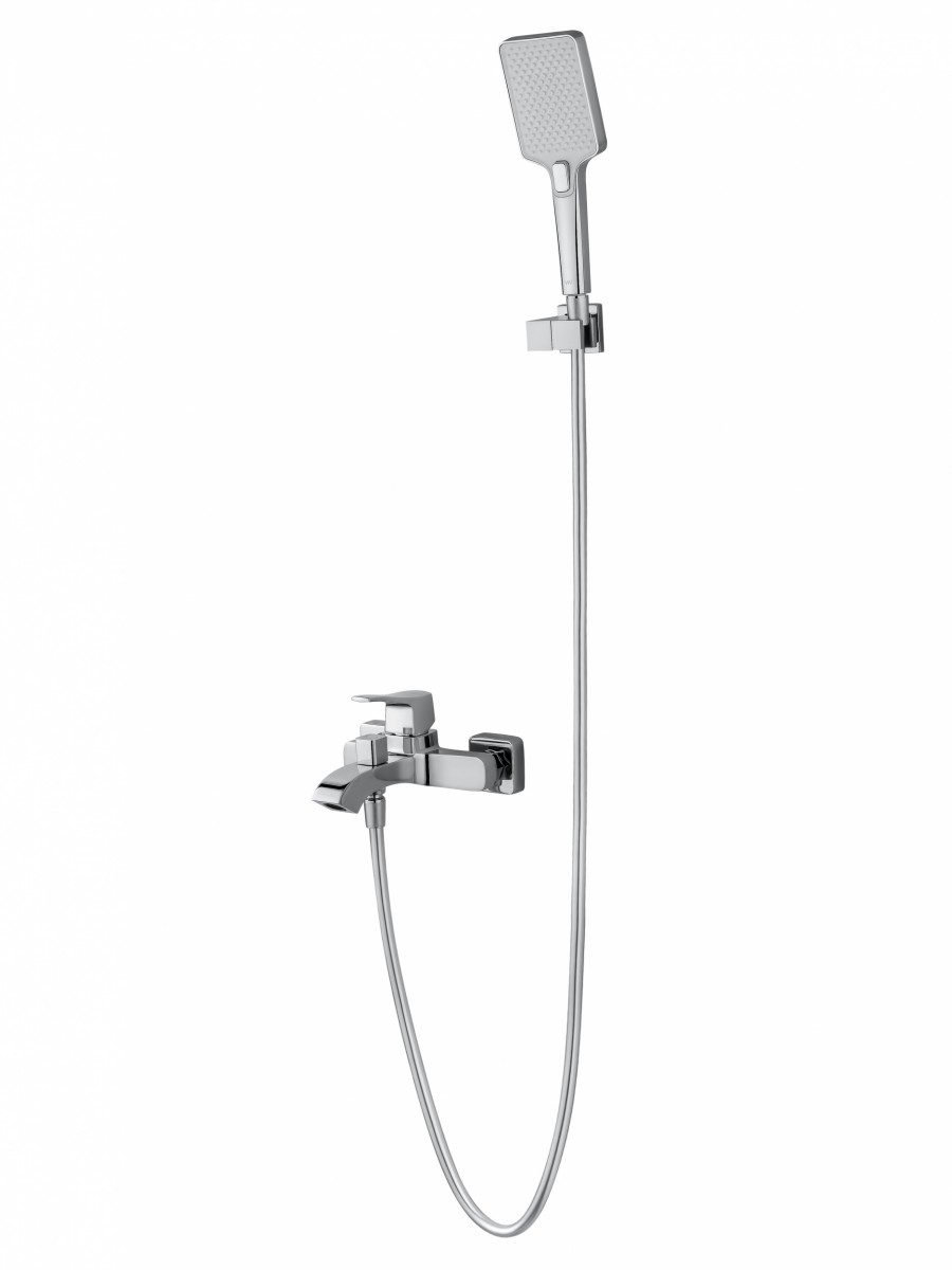 Смеситель для ванны с душем Wonzon & Woghand FLEX WW-88037072-CR (хром)