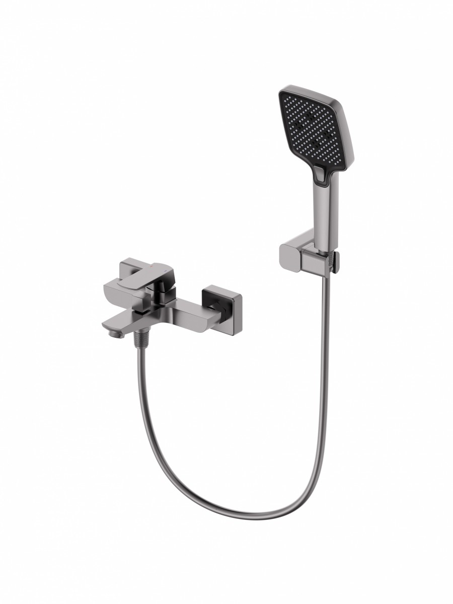 Смеситель для ванны с душем Wonzon & Woghand FORZA WW-639031-1-BGM (тёмный графит)