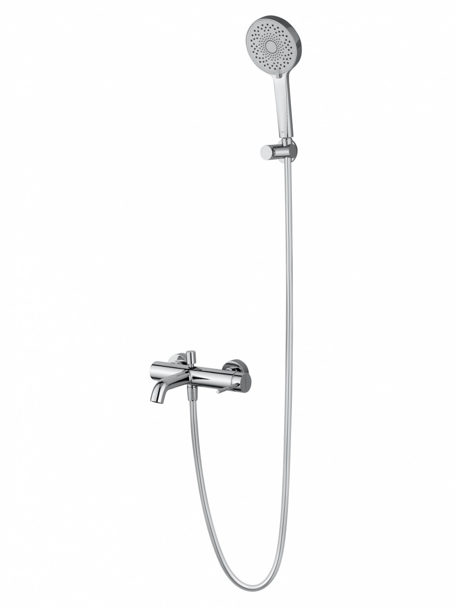 Смеситель для ванны с душем Wonzon & Woghand STICK WW-88639017-CR (хром)