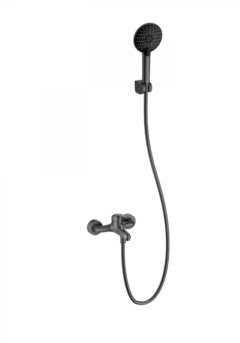 Смеситель для ванны с душем Wonzon & Woghand WW-4530-BGG (тёмный графит)