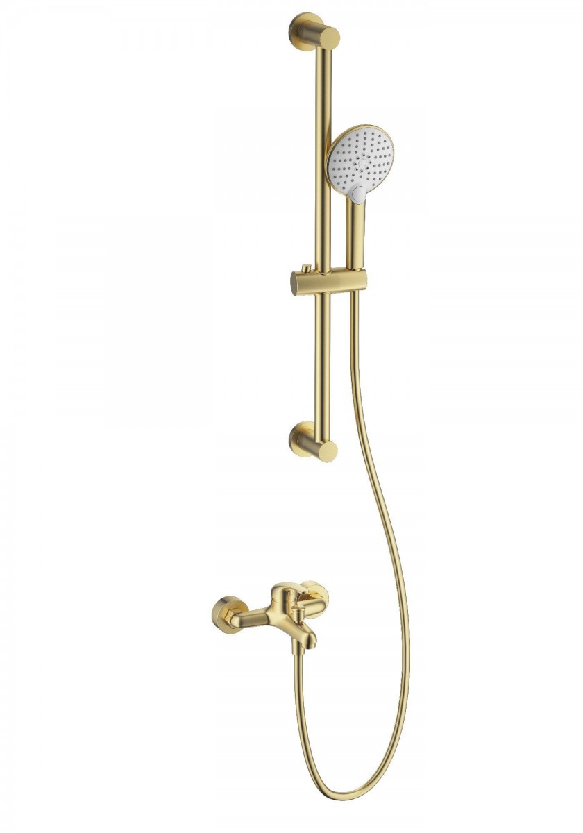 Смеситель для ванны с душем Wonzon & Woghand WW-4560-BG (брашированное золото)