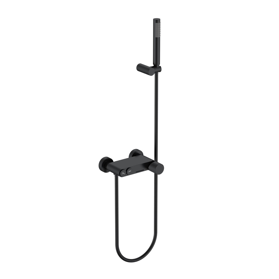Смеситель для ванны с душем Boheme Stick 123-BB.4 (чёрный)