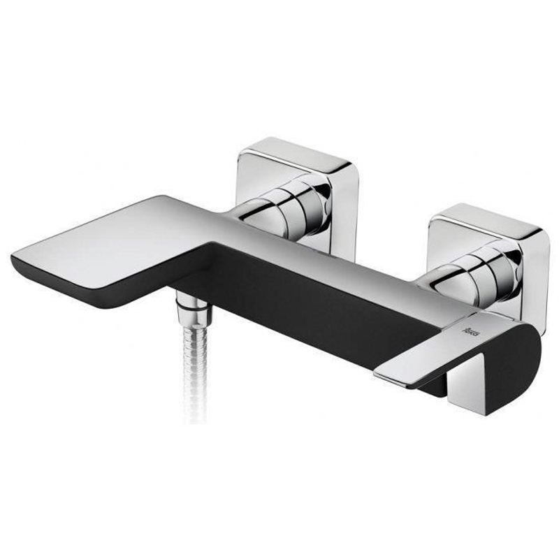 Смеситель для ванны Teka Formentera 62121020NC (хром/черный)