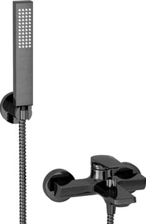 Смеситель для ванны  WasserKRAFT Wiese 8401 (черный)