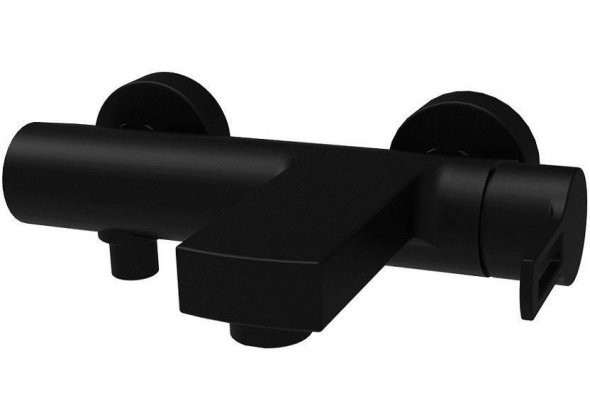 Смеситель для ванны с душем Paffoni Ringo RIN022NO встраиваемый, черный матовый